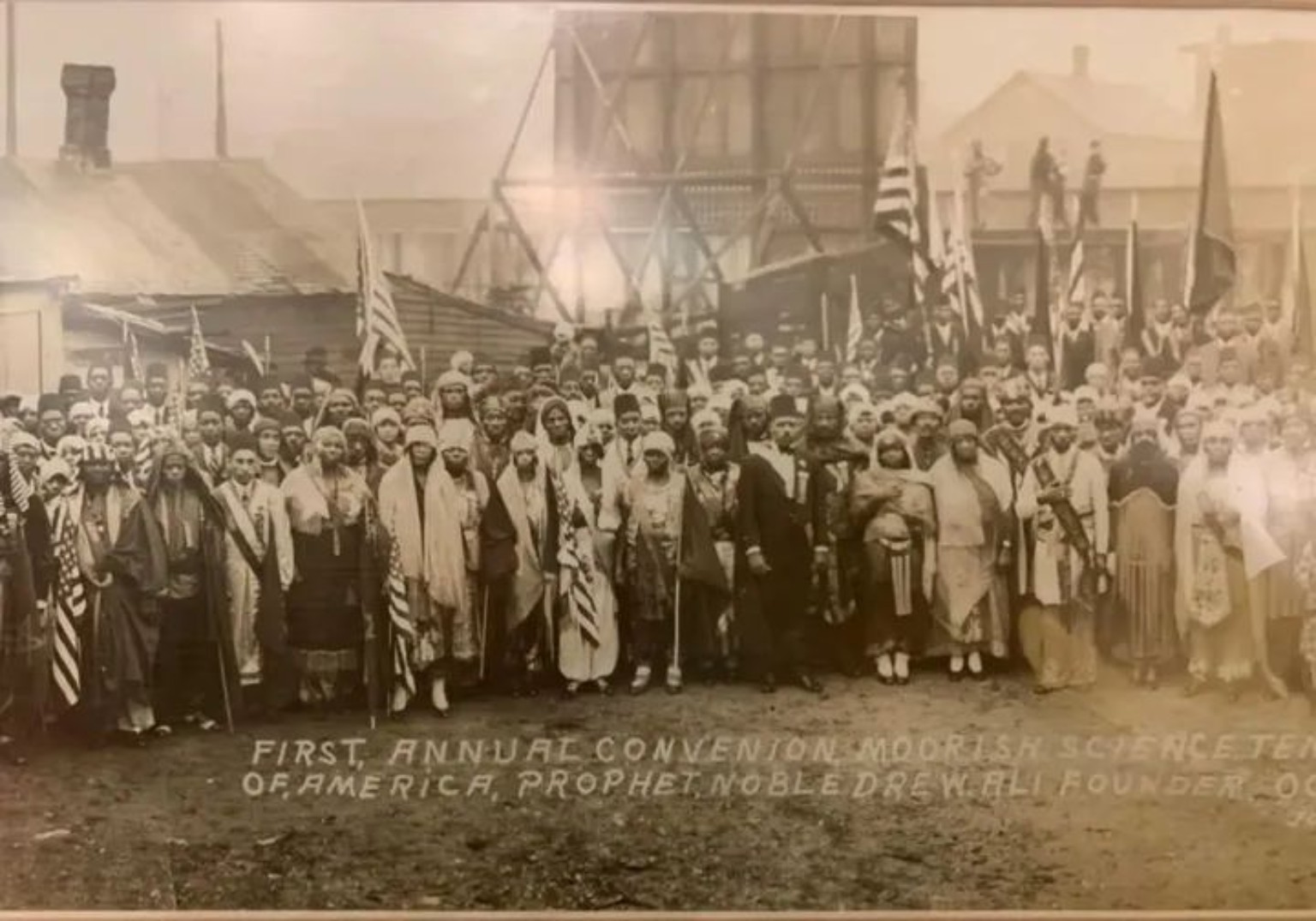 Historic first annual convention gathering of the Moorish Science Temple of America